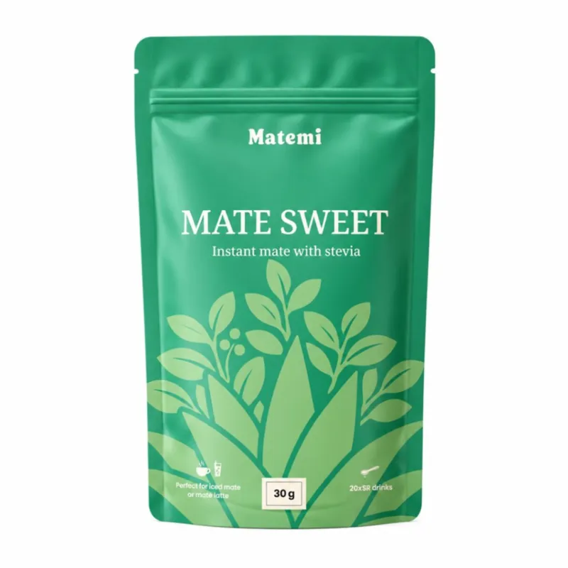 Matemi Sweet – tirpioji yerba mate su stevija, 30 g