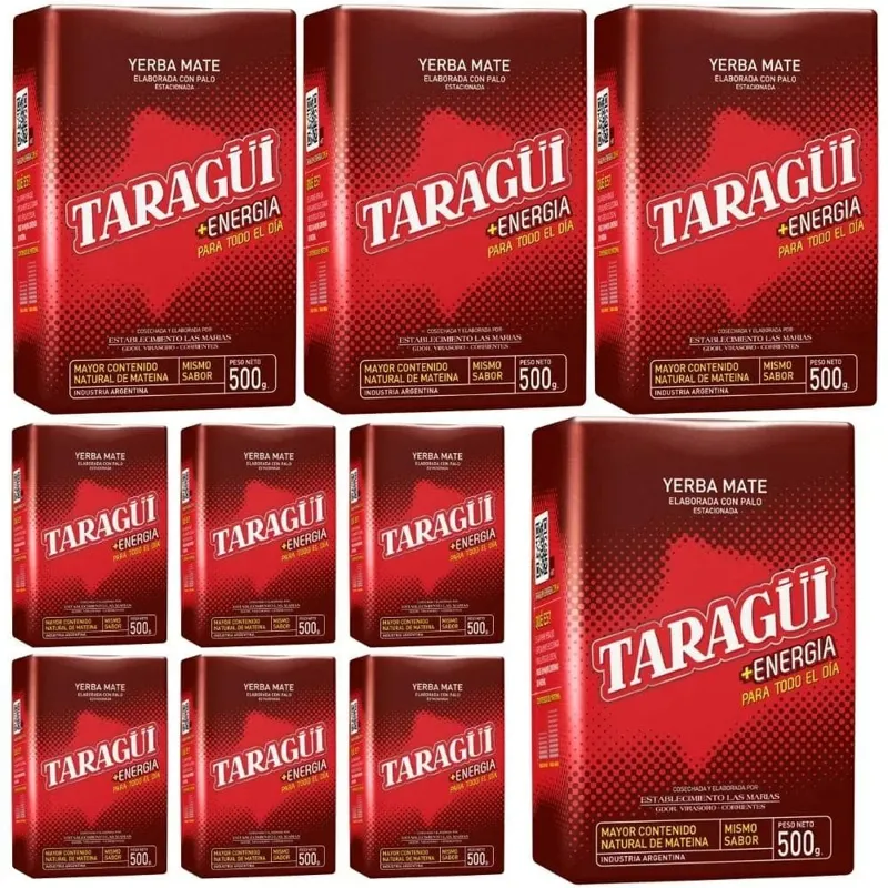 Taragüi +Energía 5 kg rinkinys (10×500 g)