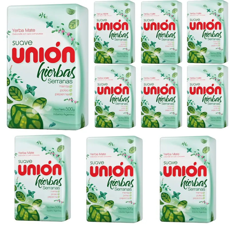 Unión Hierbas Serranas 5 kg rinkinys (10×500 g)