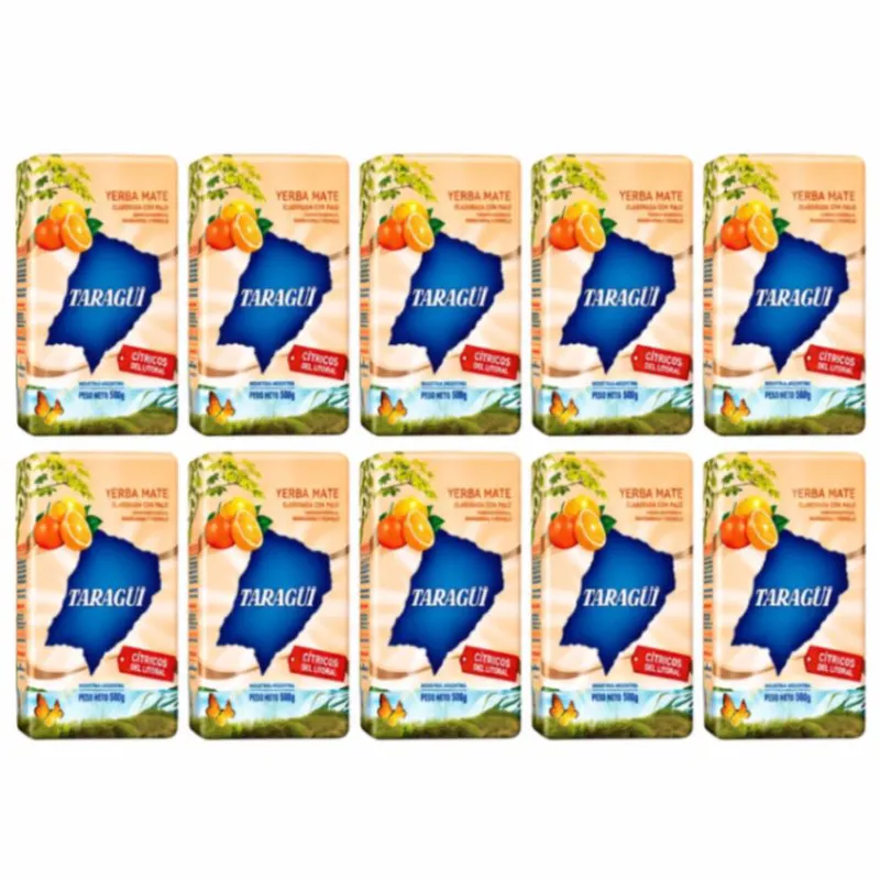 Taragüi Cítricos del Litoral 5 kg rinkinys (10×500 g)